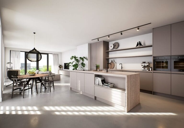 Interieur Visual Keuken Impressie 3d Visualisatie